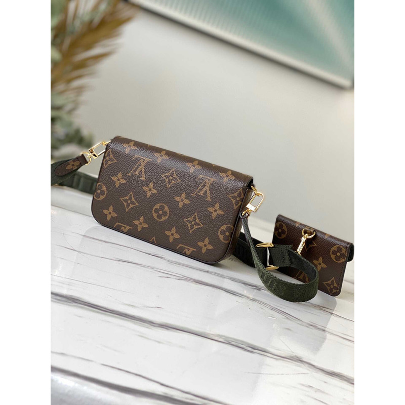 l**is V*t*n félicie strap & go monogram khaki green