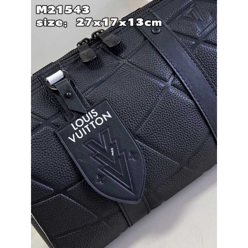 l**is V*t*n x fifa city keepall calf leather black