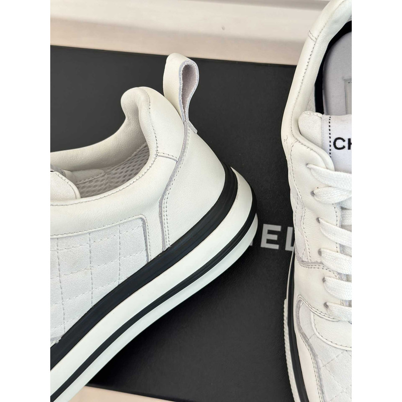 Ch*el sneakers low top white