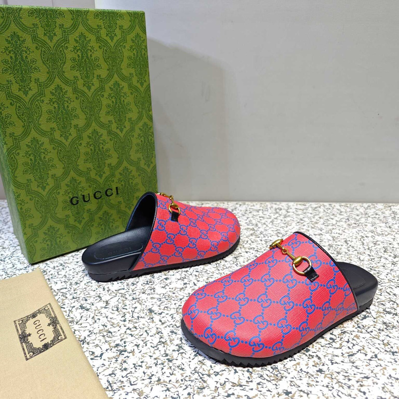 G*u*i gg sup*e horesbit slippers red