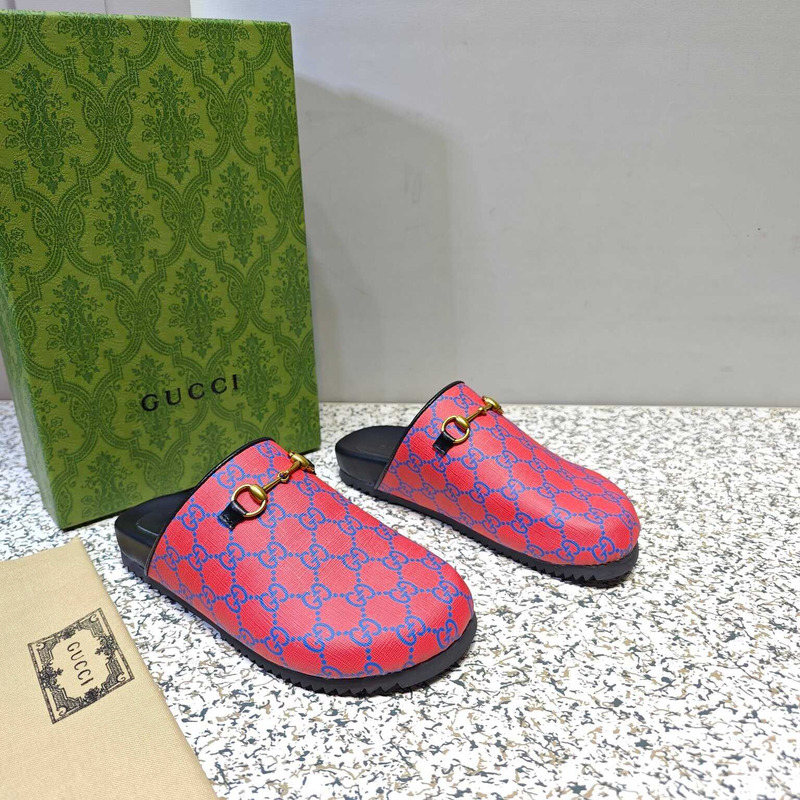 G*u*i gg sup*e horesbit slippers red