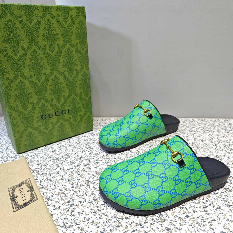 G*u*i gg sup*e horesbit slippers green