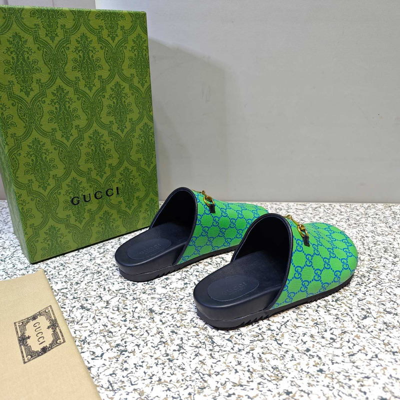 G*u*i gg sup*e horesbit slippers green