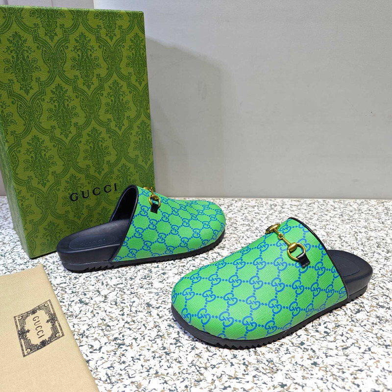 G*u*i gg sup*e horesbit slippers green