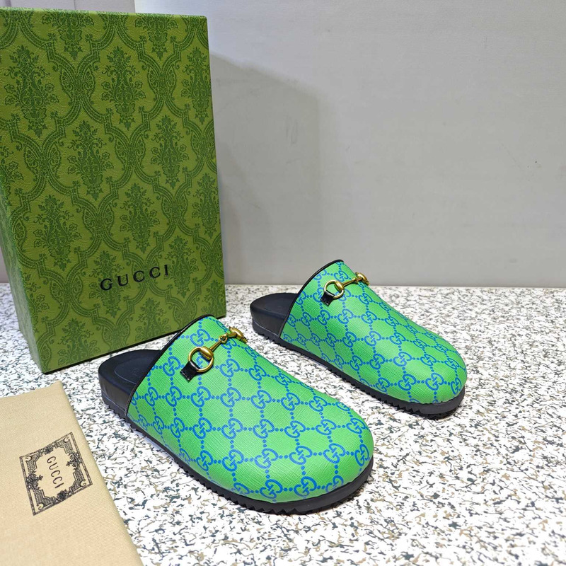 G*u*i gg sup*e horesbit slippers green