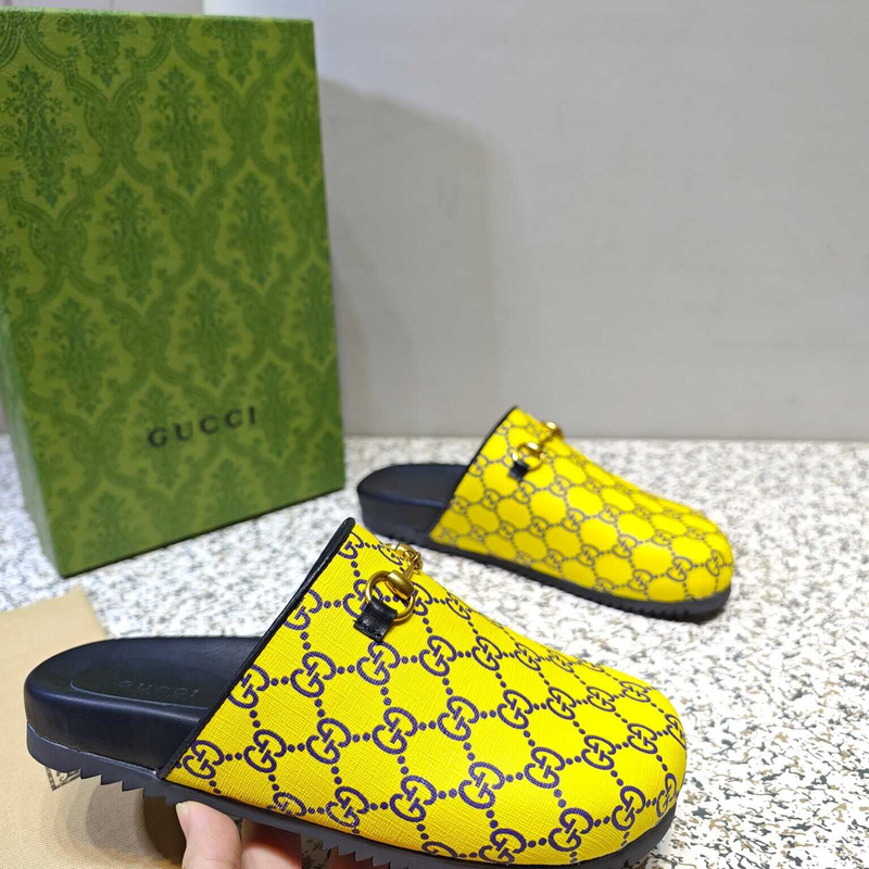 G*u*i gg sup*e horesbit slippers yellow