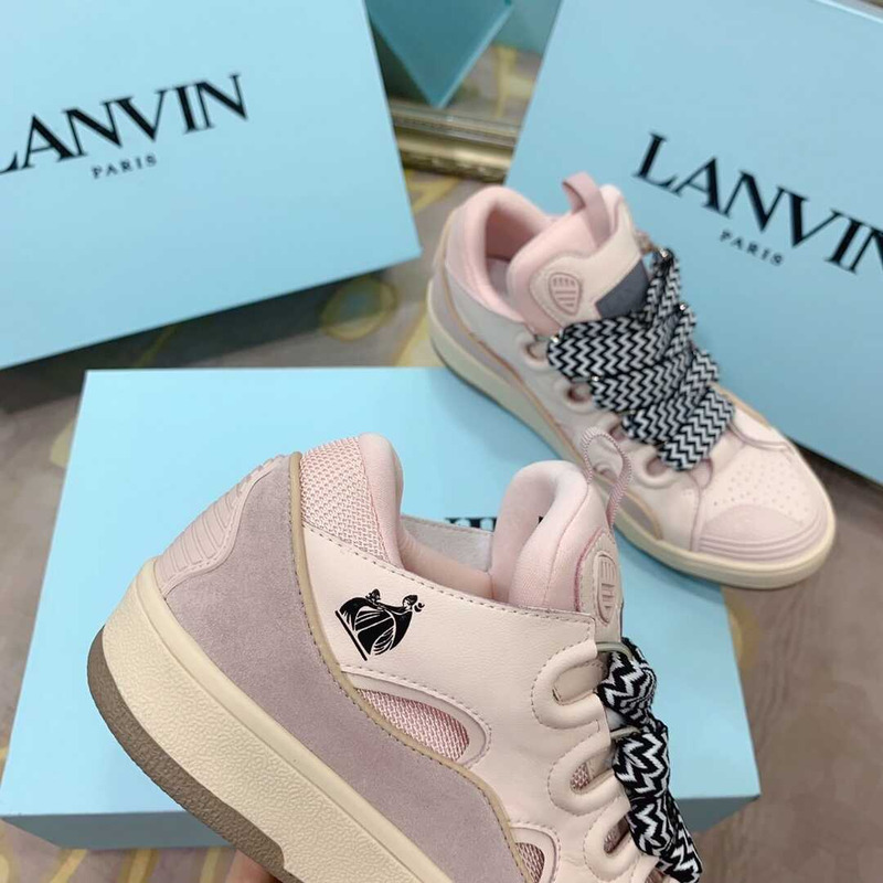 Lanvin Pre-owned Leather Curb Pink