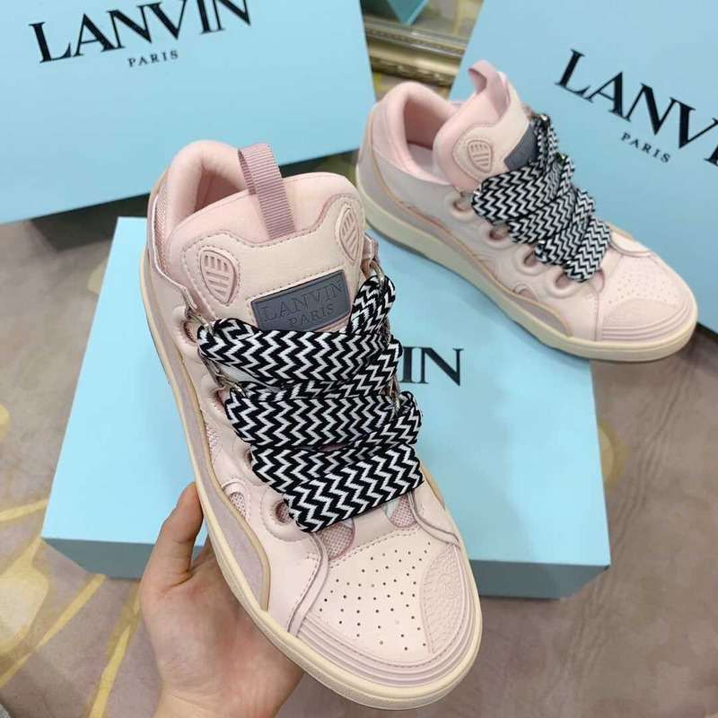 Lanvin Pre-owned Leather Curb Pink