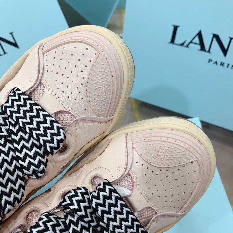 Lanvin Pre-owned Leather Curb Pink