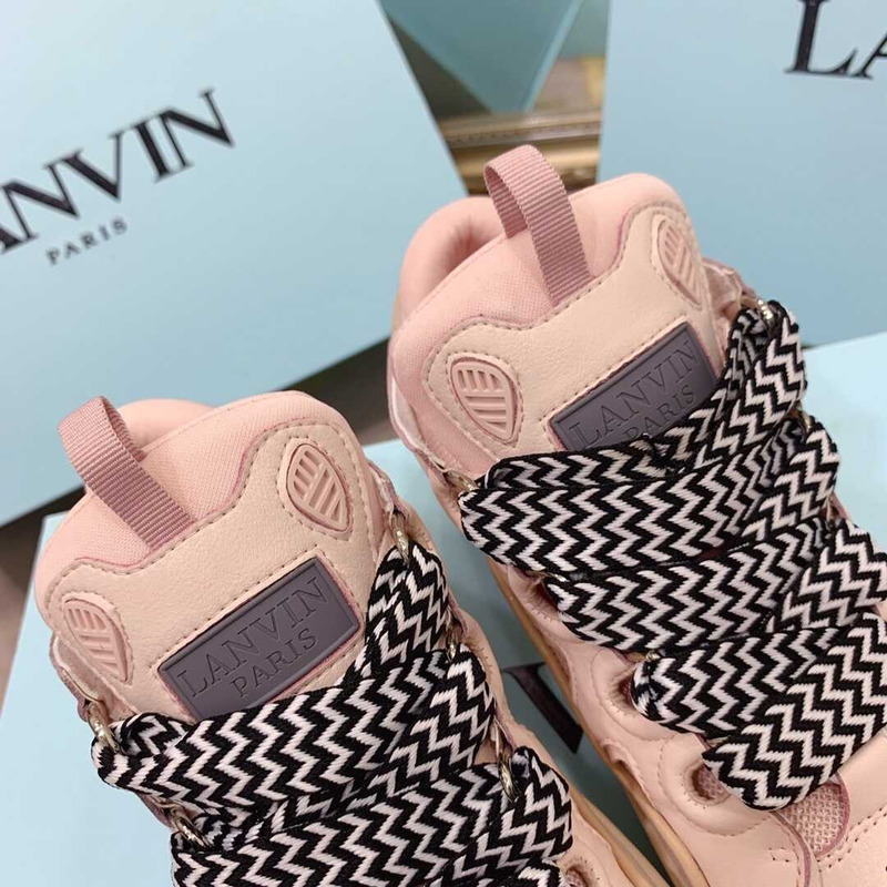 Lanvin Pre-owned Leather Curb Pink