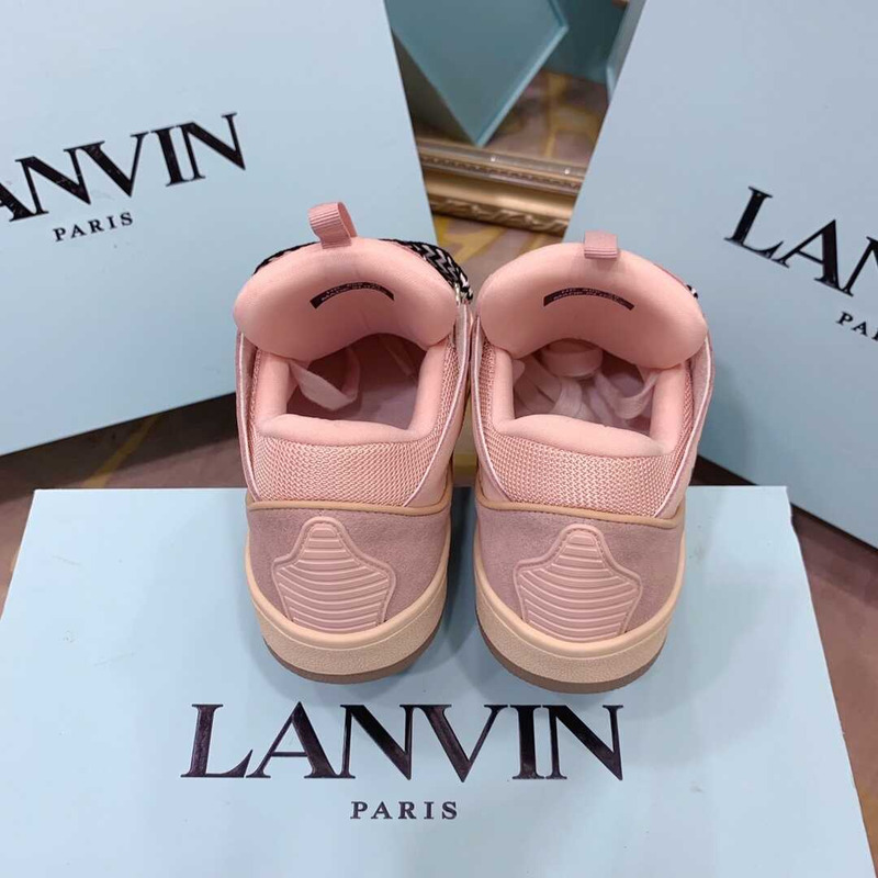 Lanvin Pre-owned Leather Curb Pink