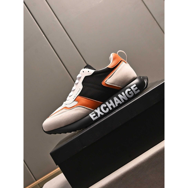 Armani Exchange Logo Low Top Sneaker Multi Colors