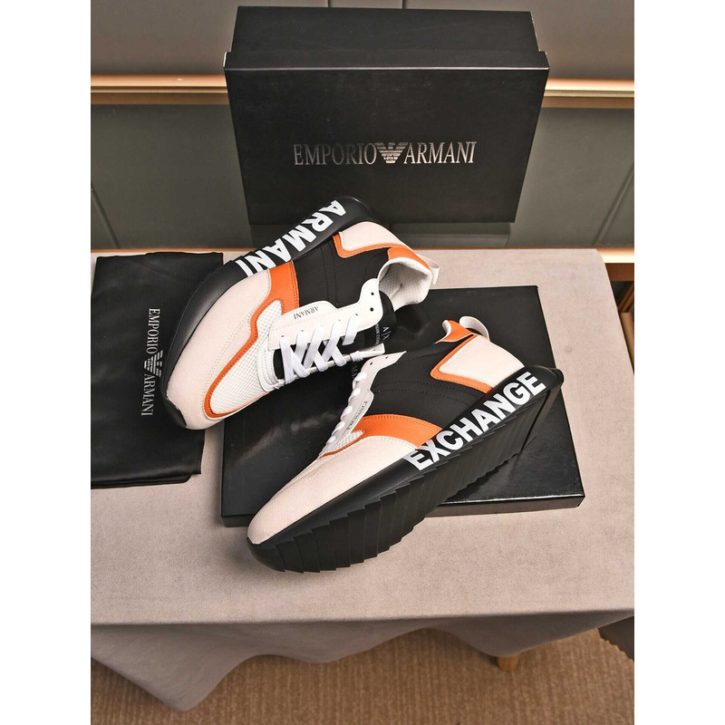 Armani Exchange Logo Low Top Sneaker Multi Colors