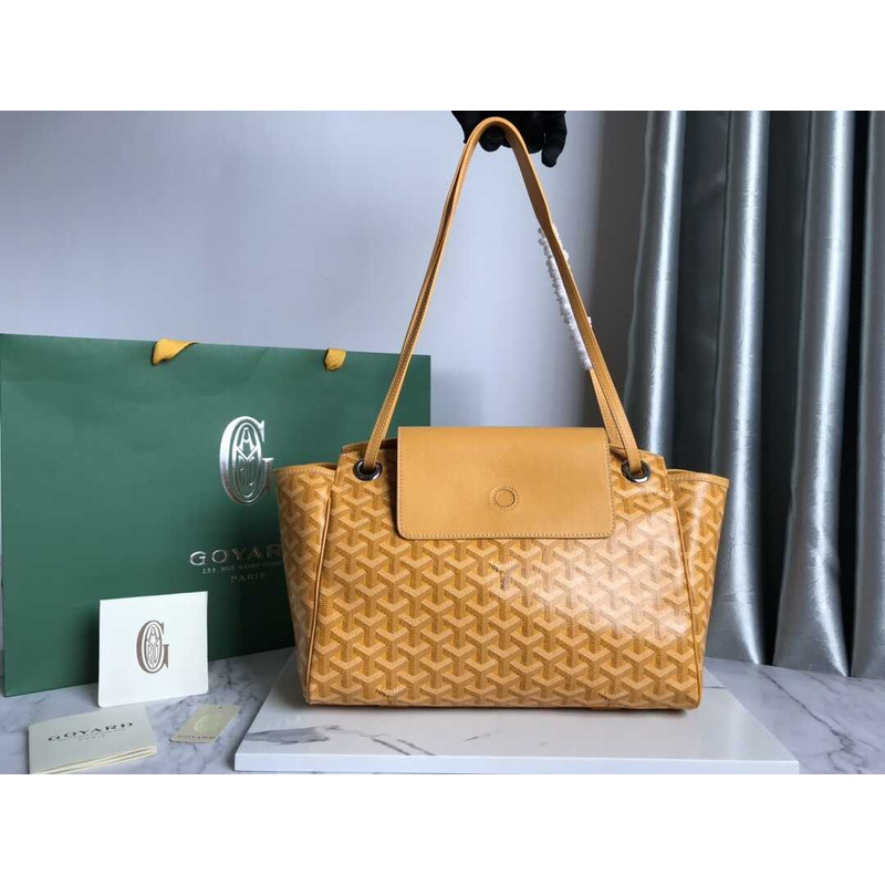 Go*ard rouette tote bag yellow