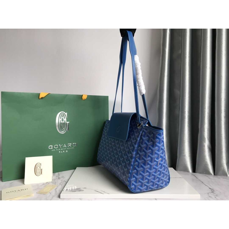 Go*ard rouette tote bag blue