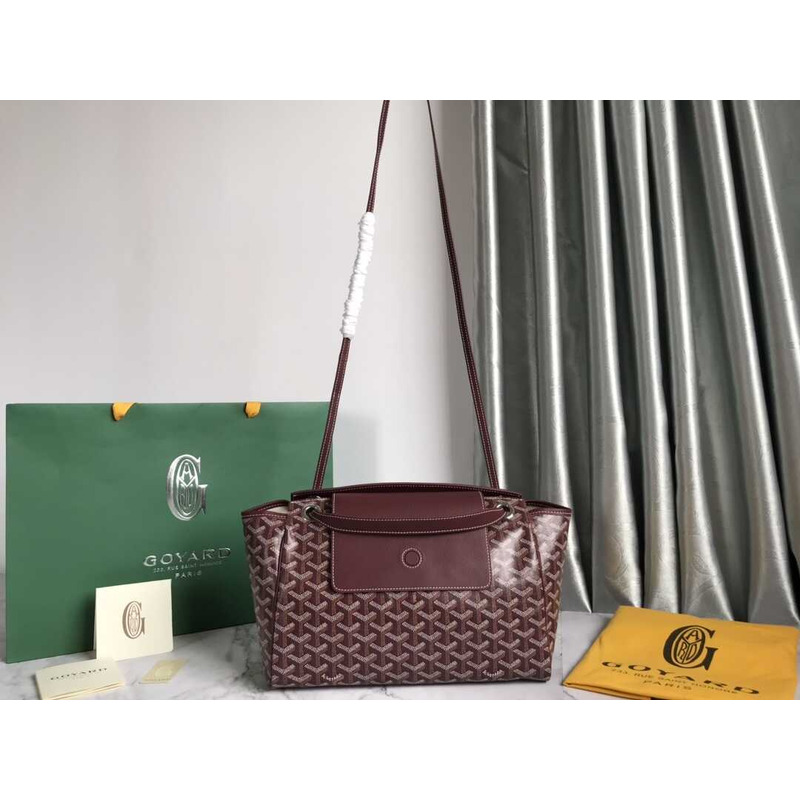 Go*ard rouette tote bag dark red