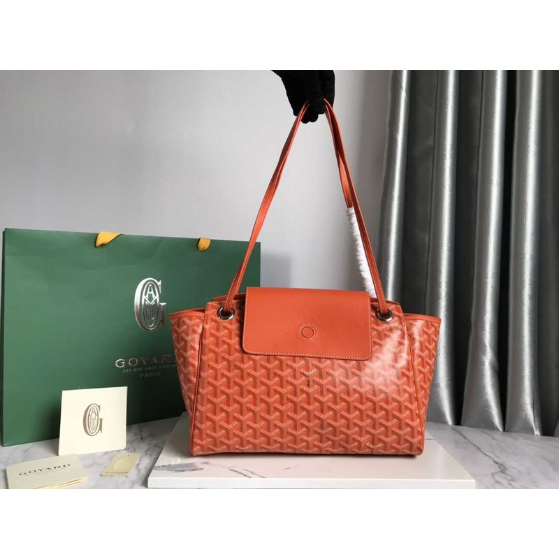 Go*ard rouette tote bag orange