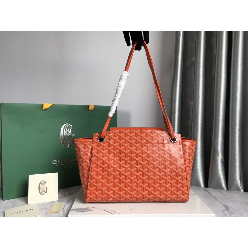 Go*ard rouette tote bag orange