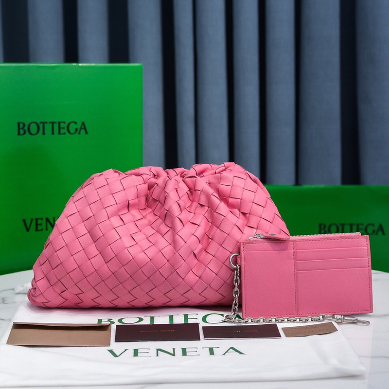 Bo*te*ga ve*ne*ta teen pouch nappa leather clutch pink