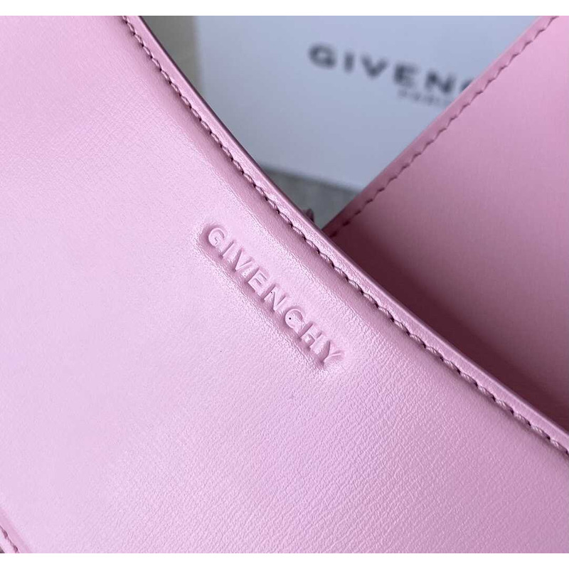 Givenchy Mini Hollow Leather Shoulder Bag Pink