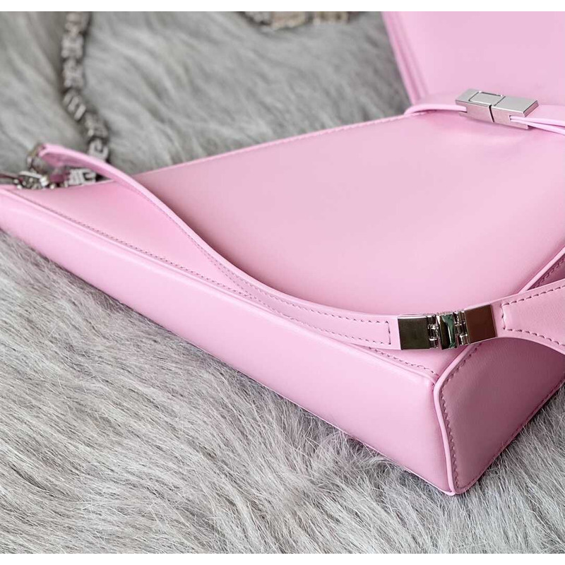 Givenchy Mini Hollow Leather Shoulder Bag Pink