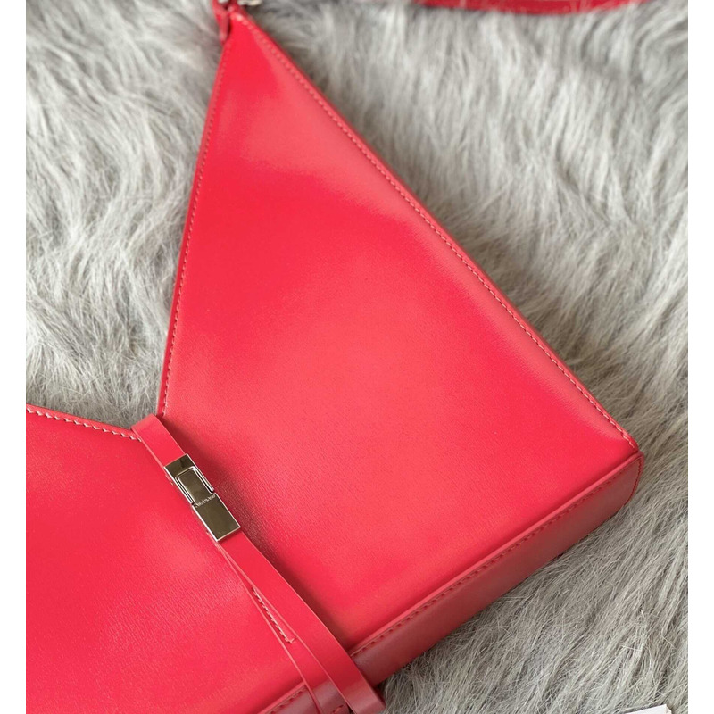 Givenchy Mini Hollow Leather Shoulder Bag Red