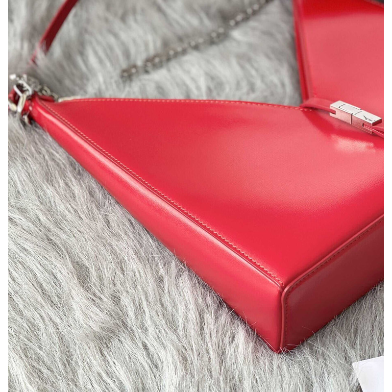 Givenchy Mini Hollow Leather Shoulder Bag Red