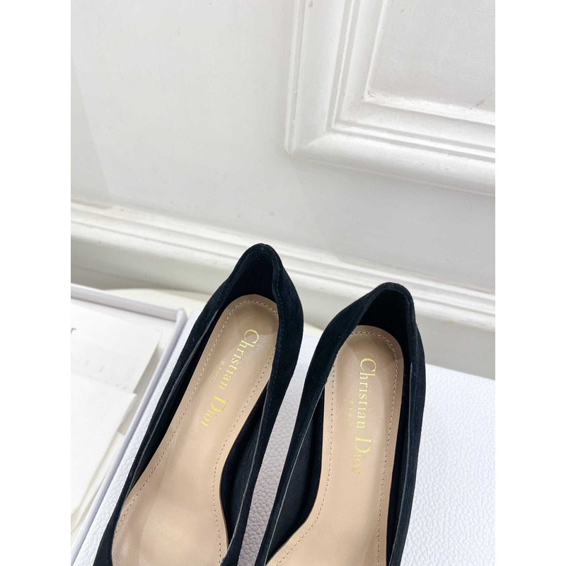 D*or velvet heels black