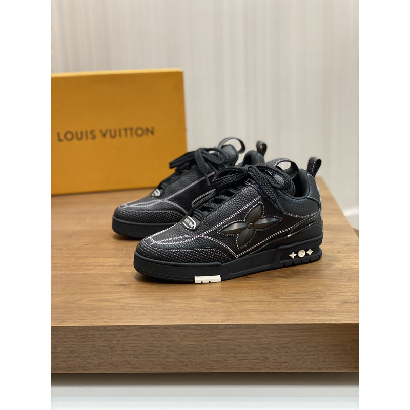 l**is V*t*n lv skate sneaker black