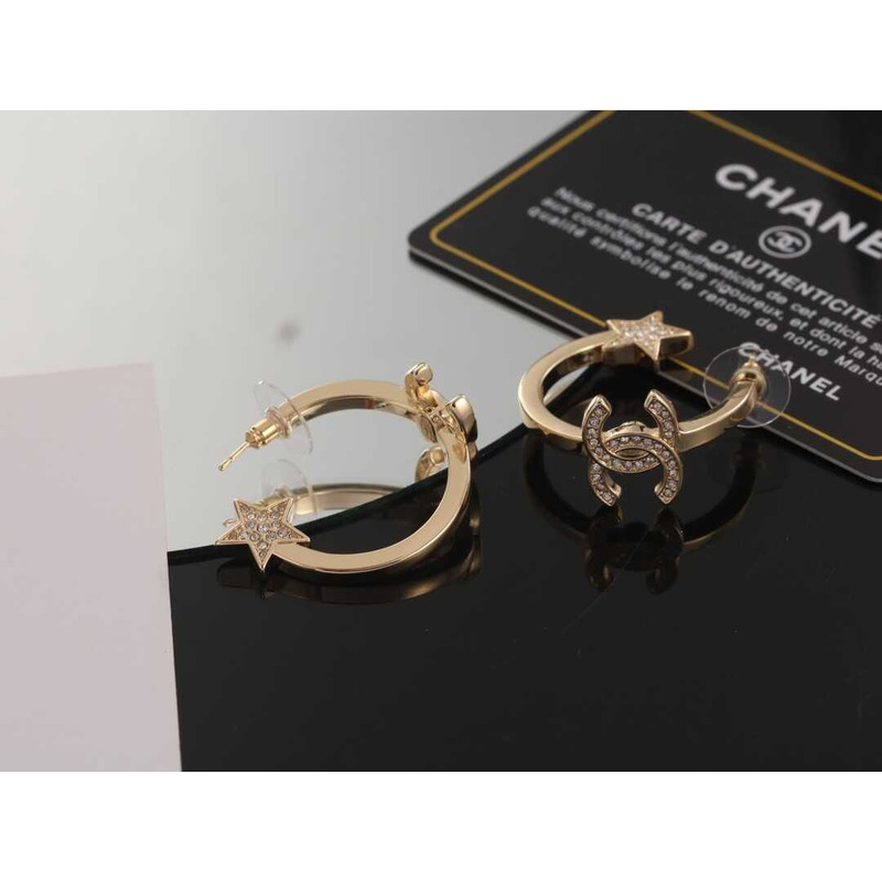 Ch*el  ring star earrings