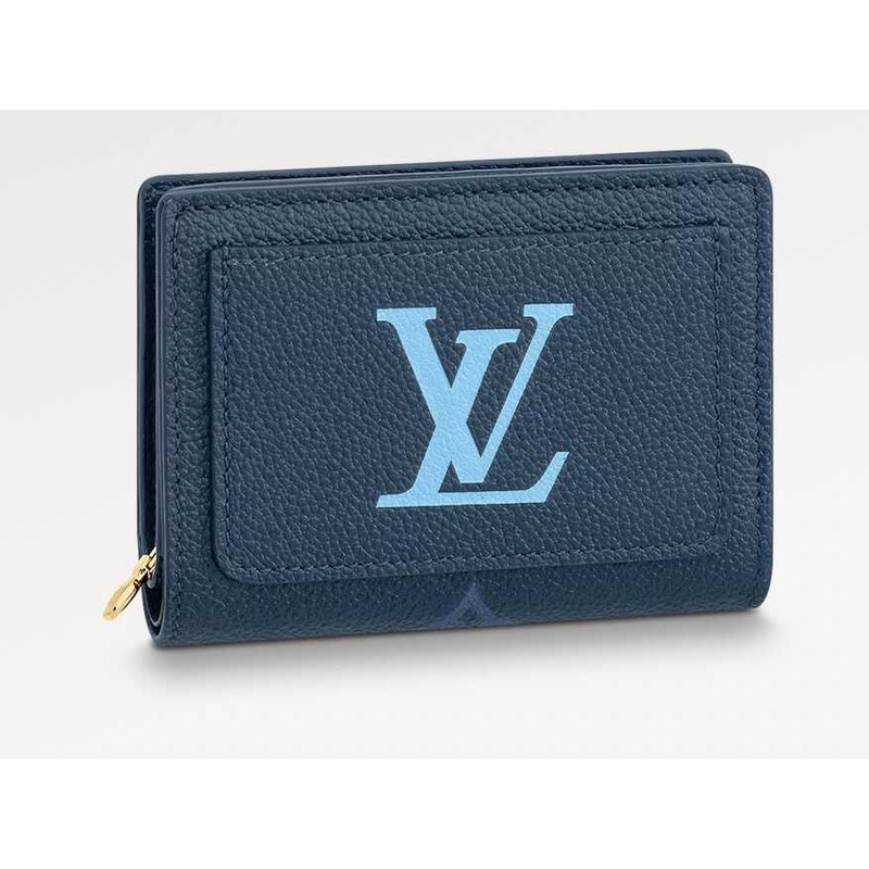 l**is V*t*nl**is V*t*n capucines xs cream wallet blue