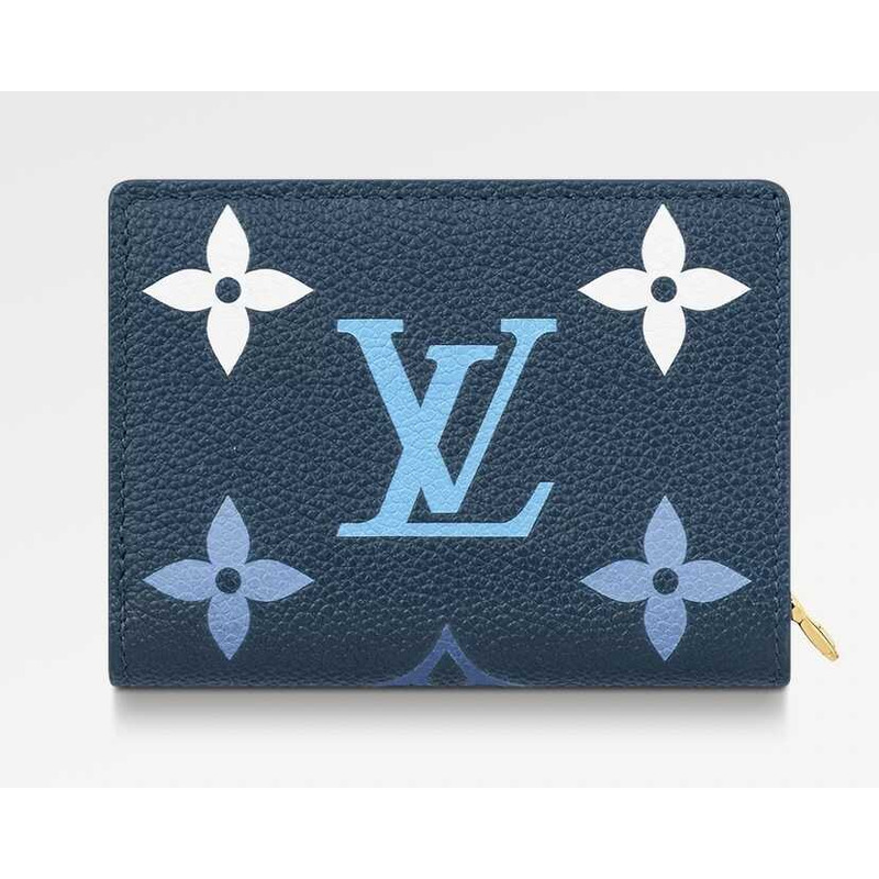 l**is V*t*nl**is V*t*n capucines xs cream wallet blue