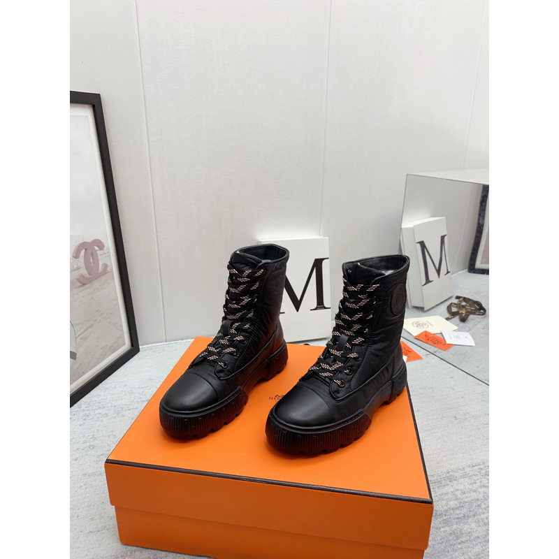 H**mes fresh ankle boot black