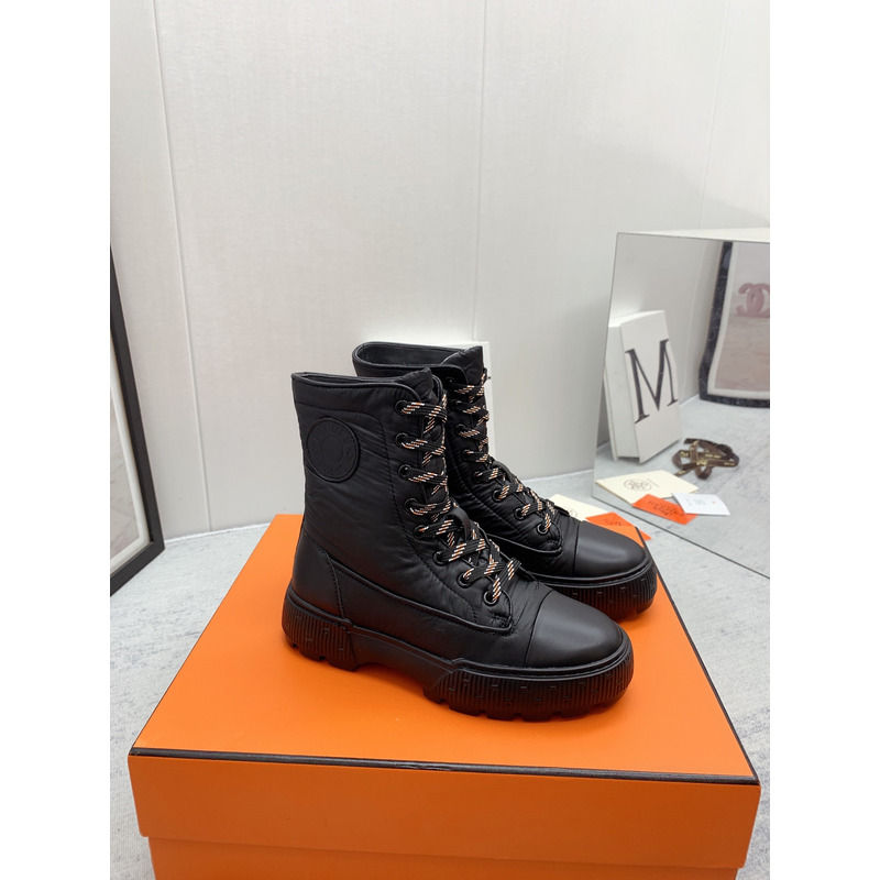 H**mes fresh ankle boot black