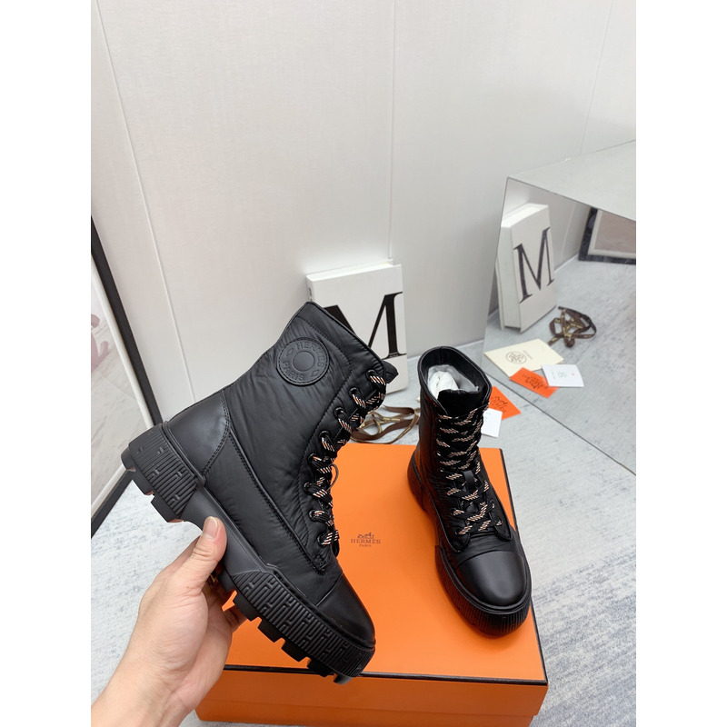 H**mes fresh ankle boot black