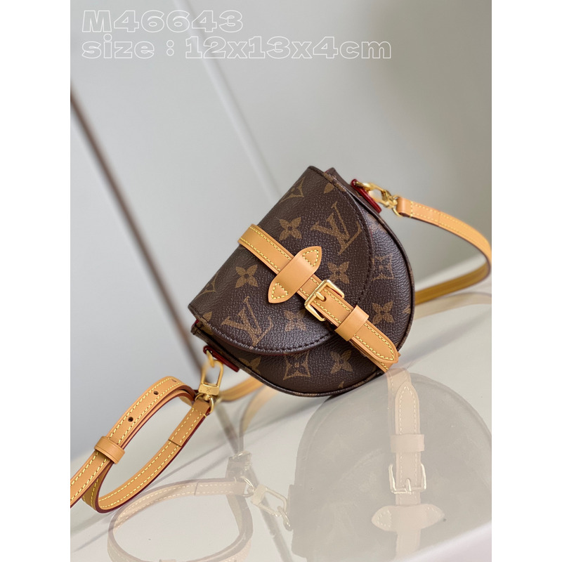 l**is V*t*n chantilly pm shoulder crossbody bag brown monogram