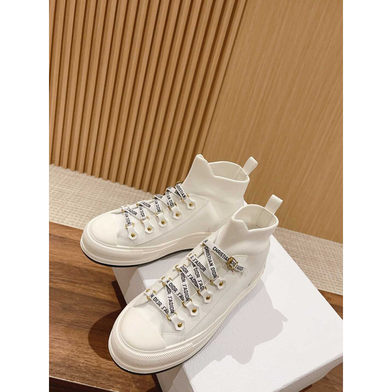 D*or ch**an lace up high-top fabric women\