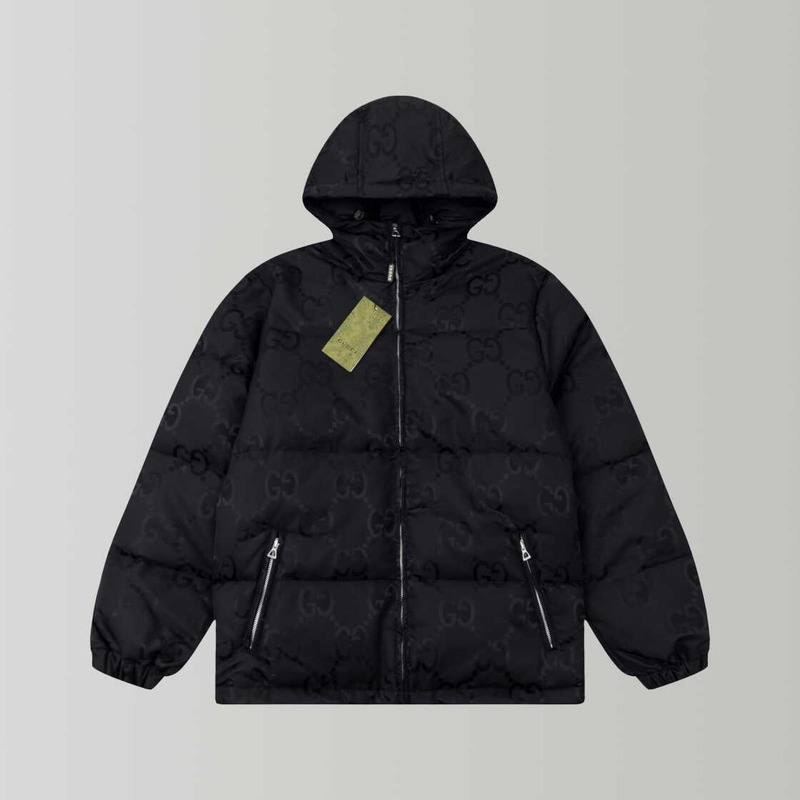 G*u*i jumbo gg down jacket black