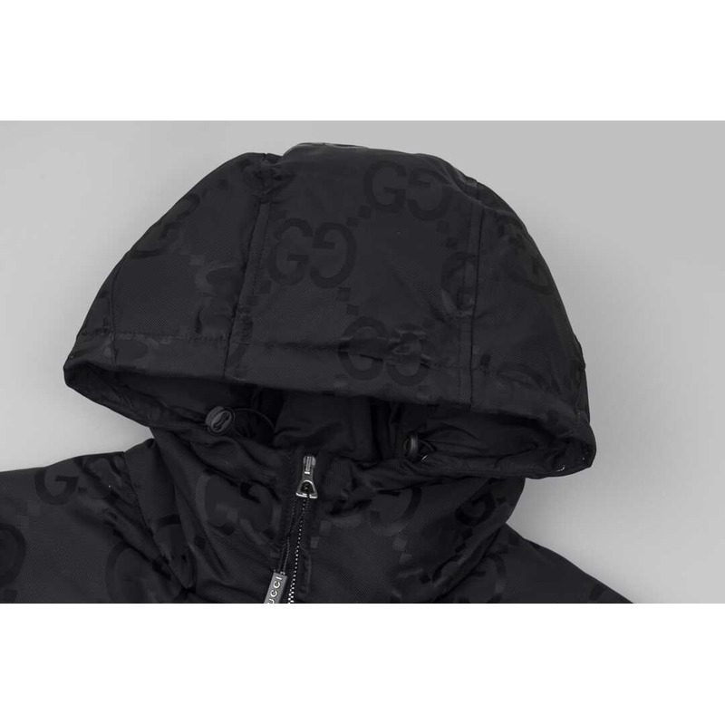 G*u*i jumbo gg down jacket black