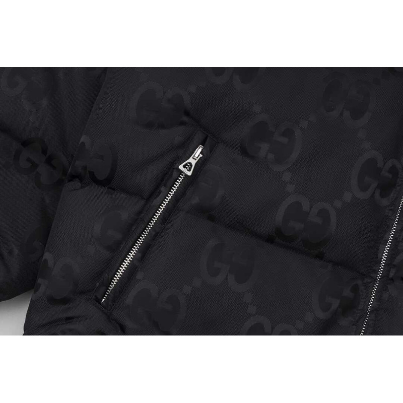 G*u*i jumbo gg down jacket black