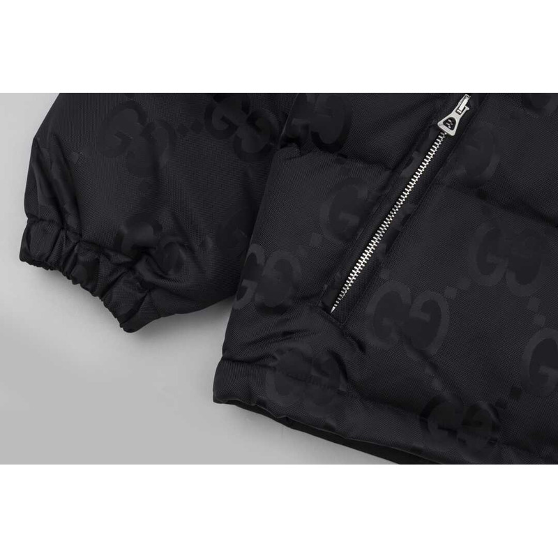 G*u*i jumbo gg down jacket black