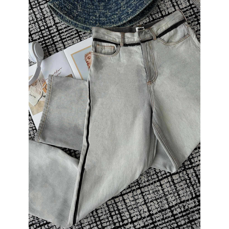 D*or cotton jeans light blue