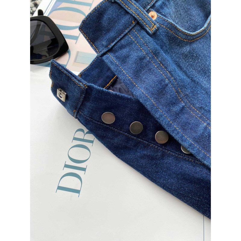 D*or cotton jeans dark blue