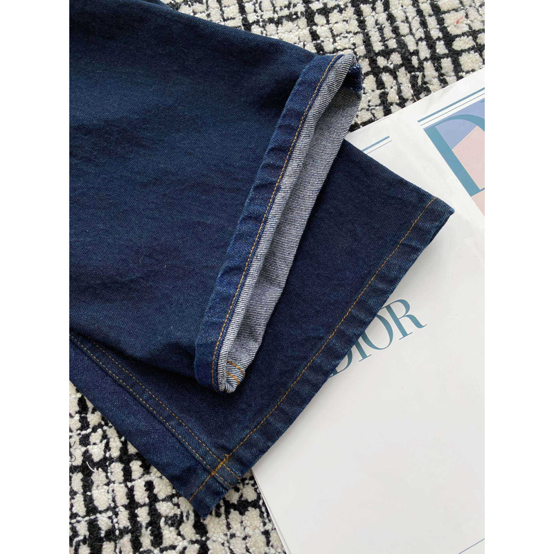 D*or cotton jeans dark blue