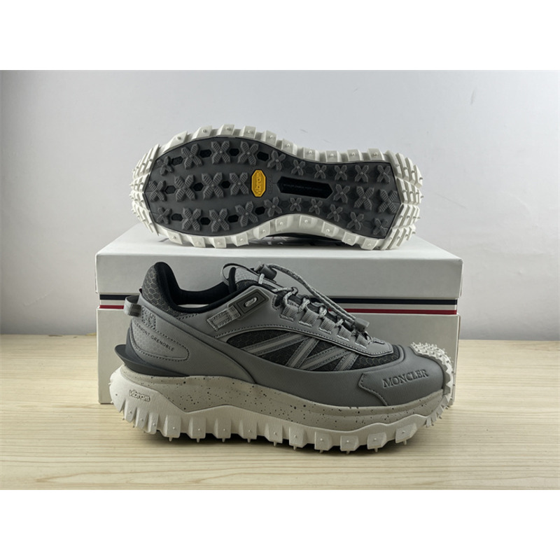 Moncler Trailgrip Low-Top Sneakers Grey