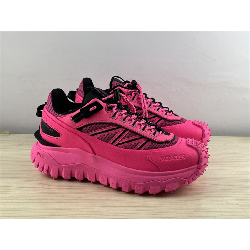 Moncler Trailgrip Low-Top Sneakers Pink