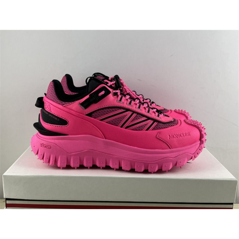 Moncler Trailgrip Low-Top Sneakers Pink