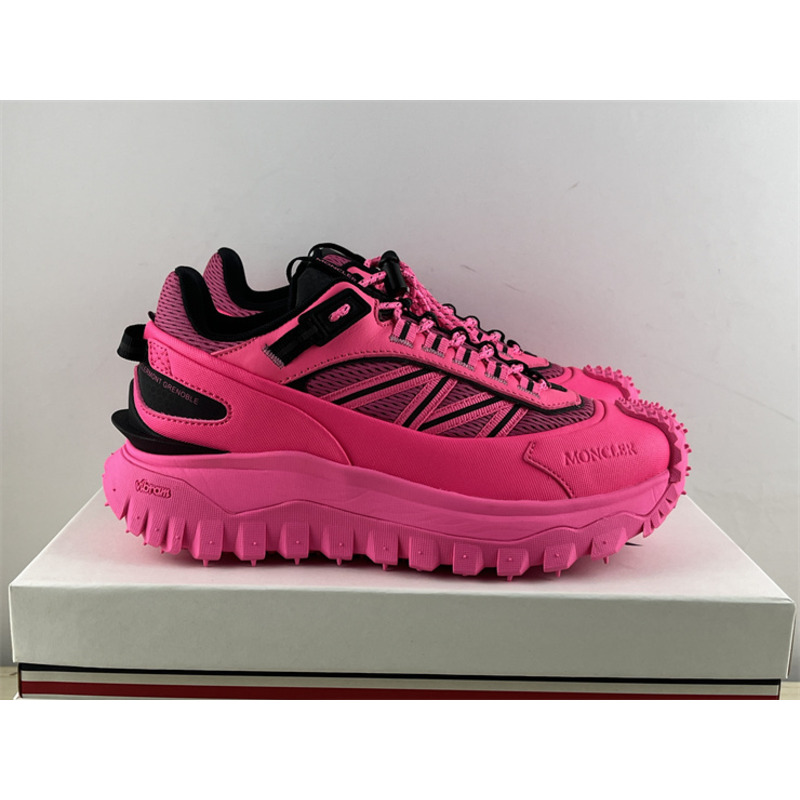 Moncler Trailgrip Low-Top Sneakers Pink