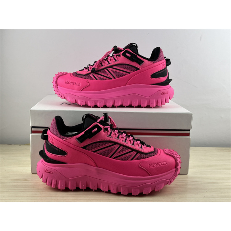 Moncler Trailgrip Low-Top Sneakers Pink