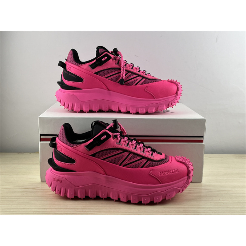 Moncler Trailgrip Low-Top Sneakers Pink